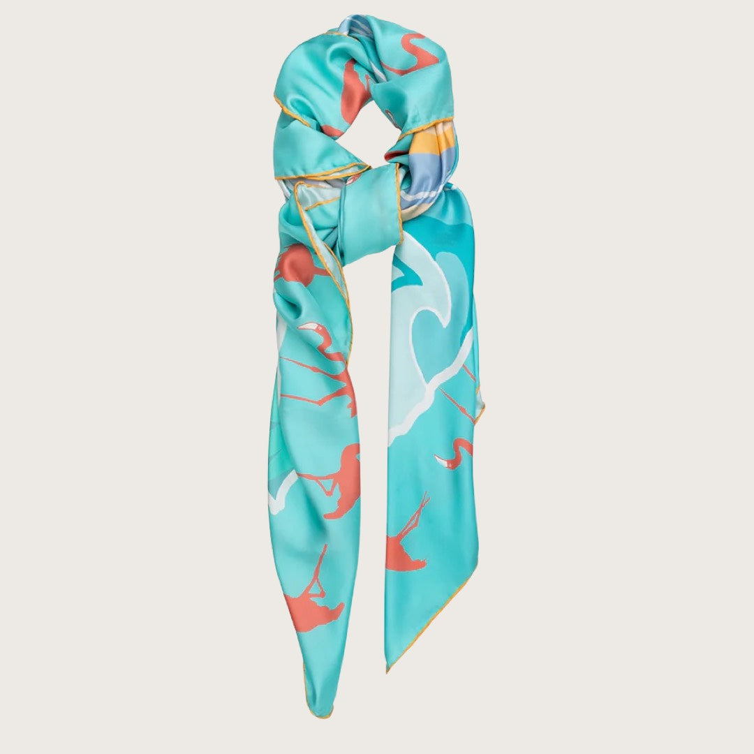 Silk Scarf 140 Waves