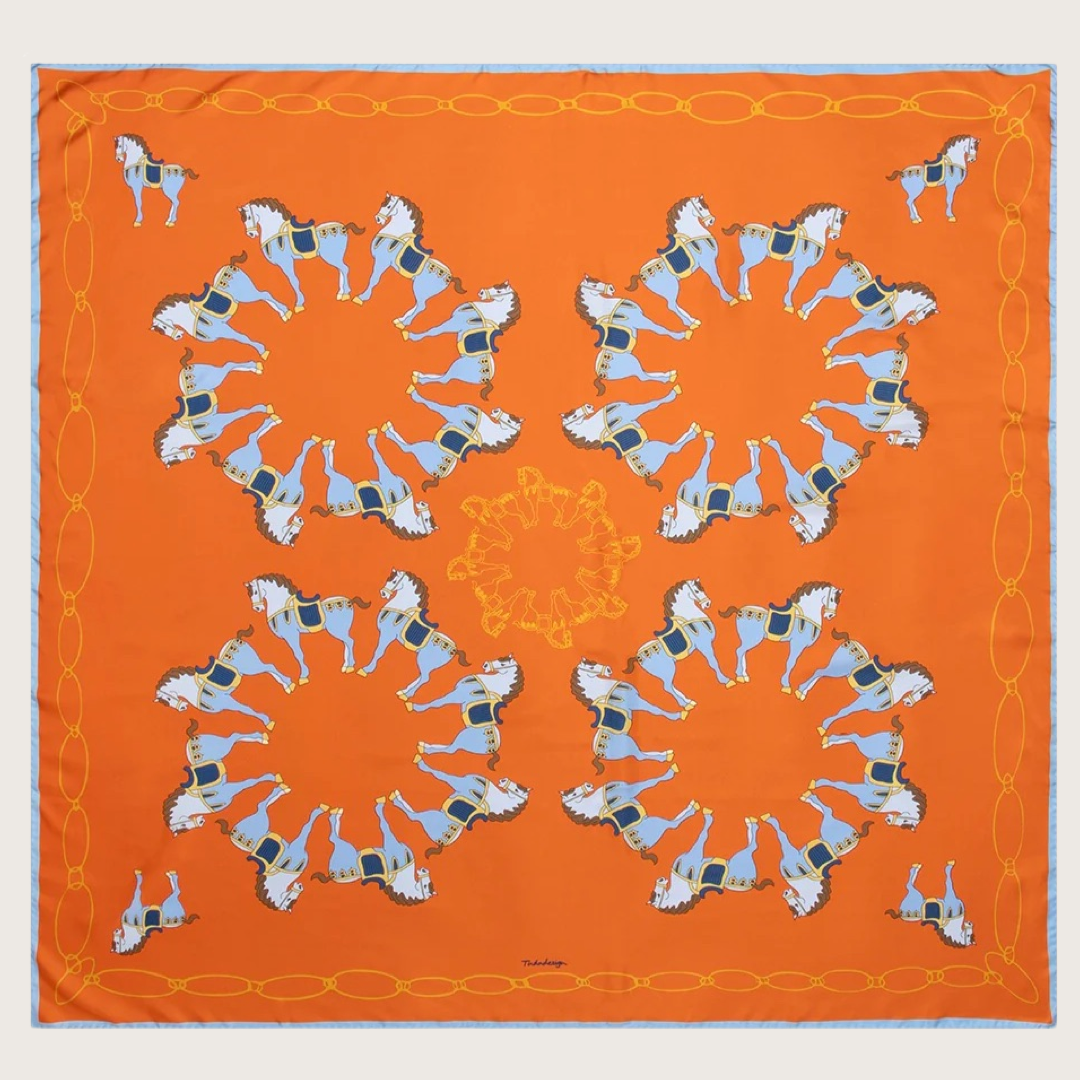 Cotton Sarong Tang Horses