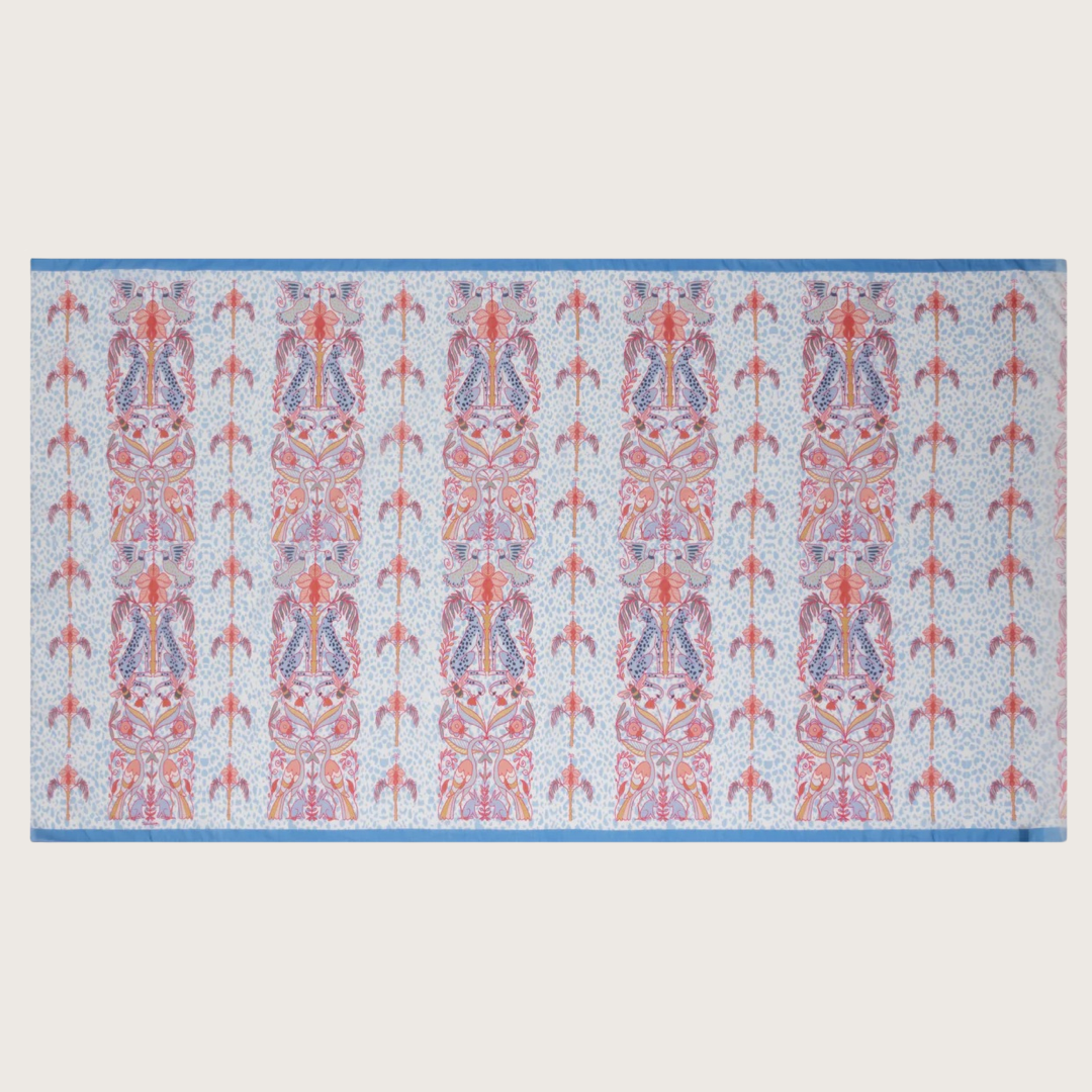 Silk/Cotton Sarong Cheetahs