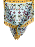 Silk-Cotton Sarong ‘ Sealife’